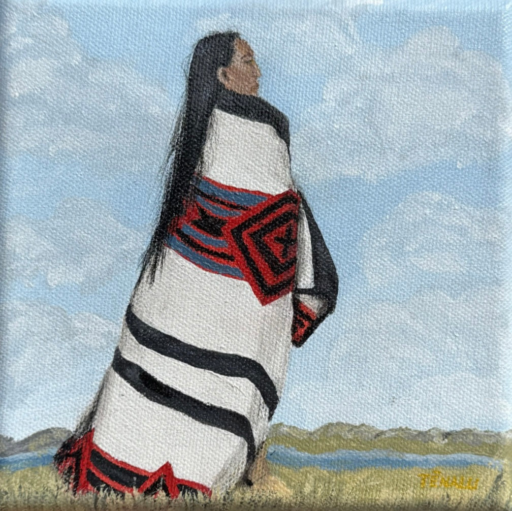 CREE WOMAN - PAINTING