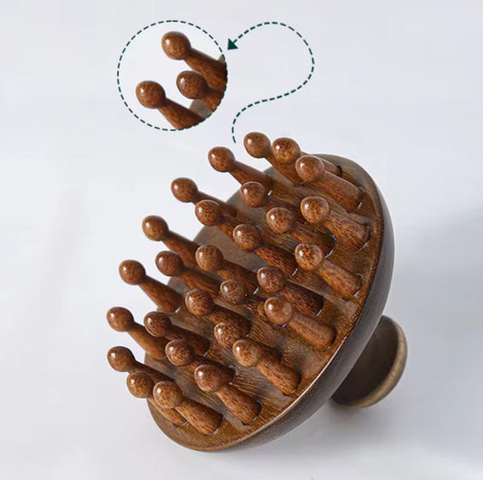 TĒNALLI Wooden Scalp Massager – A Ritual of Renewal